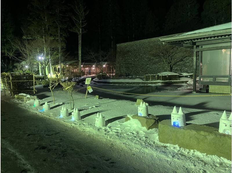 【秋田・男鹿】オリジナルミニかまくら作り体験！の紹介画像