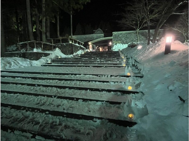 【秋田・男鹿】オリジナルミニかまくら作り体験！の紹介画像