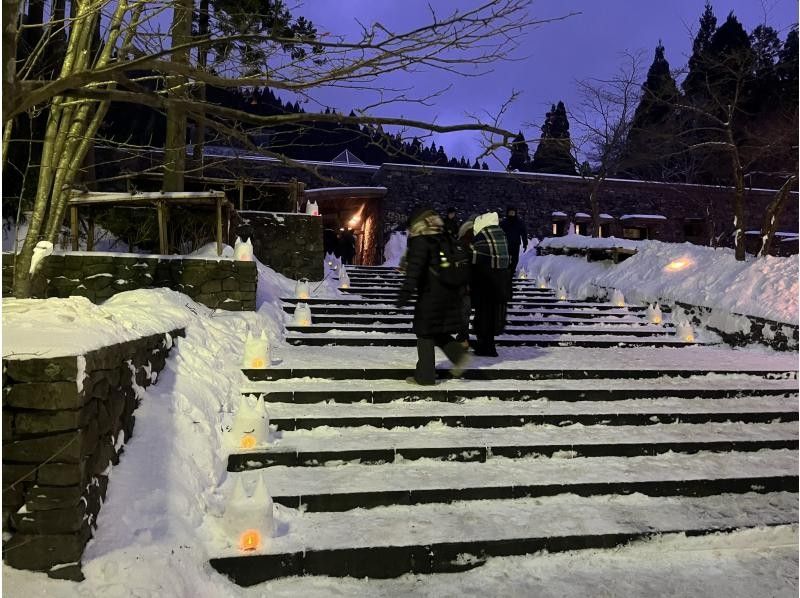 【秋田・男鹿】オリジナルミニかまくら作り体験！の紹介画像