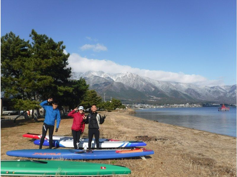【滋賀・琵琶湖】SUP学割・貸切プラン！-新Wani Base-で水上散歩 レンタル込み！3名様以上(期間限定)の紹介画像