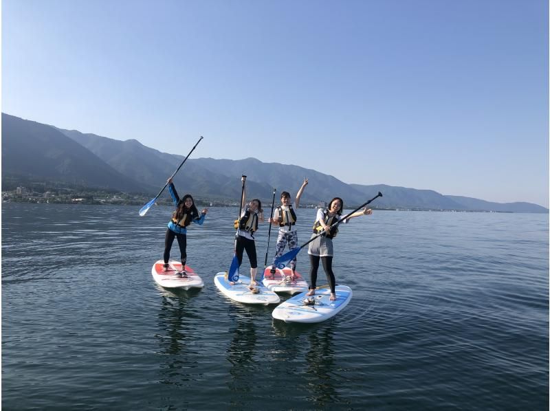 【滋賀・琵琶湖】SUP学割・貸切プラン！-新Wani Base-で水上散歩 レンタル込み！3名様以上(期間限定)の紹介画像