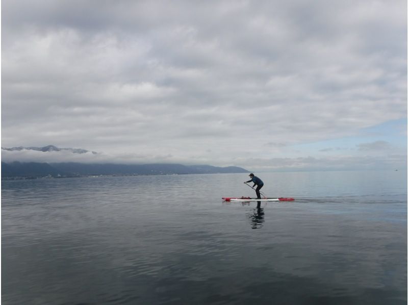 【滋賀・琵琶湖】SUP学割・貸切プラン！-新Wani Base-で水上散歩 レンタル込み！3名様以上(期間限定)の紹介画像