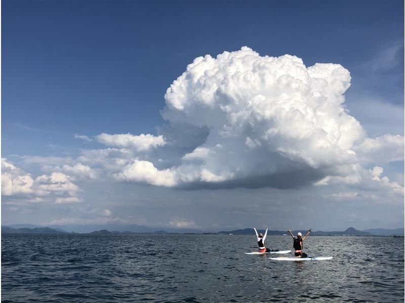 【滋賀・琵琶湖】SUP学割・貸切プラン！-新Wani Base-で水上散歩 レンタル込み！3名様以上(期間限定)の紹介画像