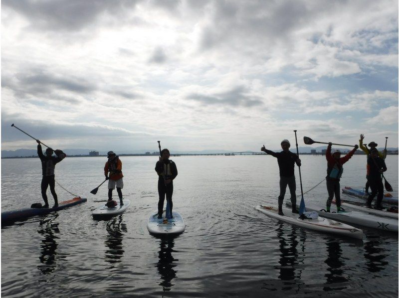 【滋賀・琵琶湖】SUP学割・貸切プラン！-新Wani Base-で水上散歩 レンタル込み！3名様以上(期間限定)の紹介画像