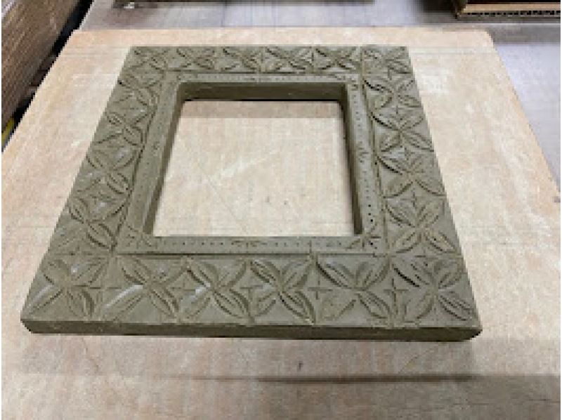 【兵庫縣南淡路市】我們將使用真正的淡路島瓷磚黏土製作淡路瓷磚銘牌和歡迎牌。の紹介画像