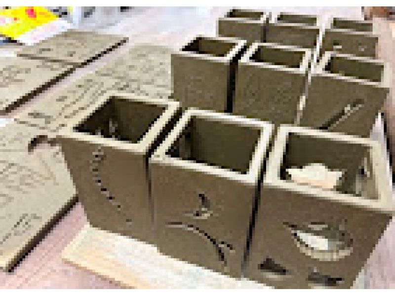 [兵庫縣南淡路市] 使用淡路島的真正瓷磚黏土製作鍋蓋和燈罩。の紹介画像