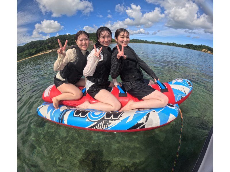 [Nago City, Nakijin Village, Kouri Island] A little fun in the sea ♪ Exhilarating? Or thrilling? "Light Marine Plan" where you can choose one ride on the dayの紹介画像