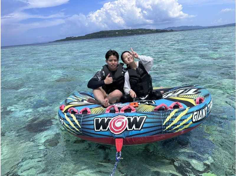 [Nago City, Nakijin Village, Kouri Island] A little fun in the sea ♪ Exhilarating? Or thrilling? "Light Marine Plan" where you can choose one ride on the dayの紹介画像