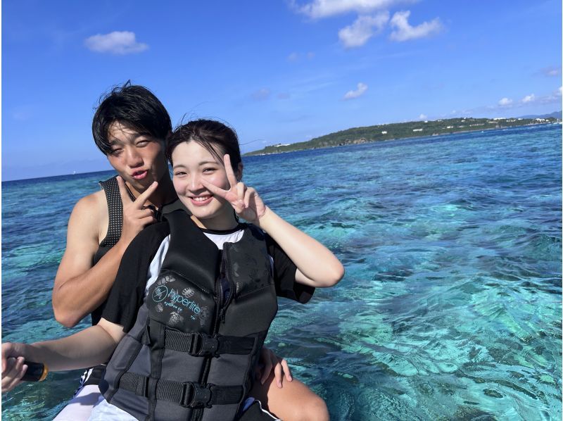 [Nago City, Nakijin Village, Kouri Island] A little fun in the sea ♪ Exhilarating? Or thrilling? "Light Marine Plan" where you can choose one ride on the dayの紹介画像