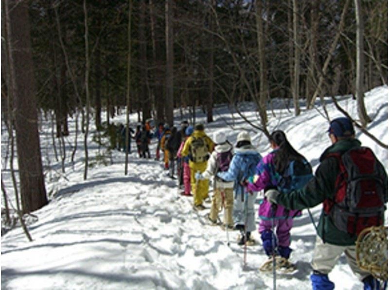 [Nagano, Omachi City Snowshoeing] English and Chinese guided tour. Enjoy the beauty of the Northern Alps foothills, only seen in winter! One-day course. Ages 8 and up.の紹介画像