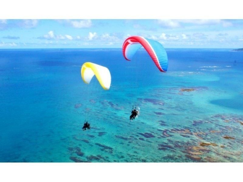 【沖縄・中城村/読谷村/海中道路】モーターパラグライダー遊覧体験飛行！(～2026年3月31日まで)のコピーの紹介画像