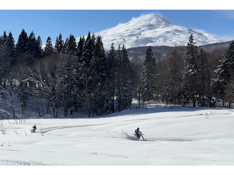 【秋田縣由利本莊市】雪地自行車體驗（含導遊/小團/含車輛租賃）の紹介画像