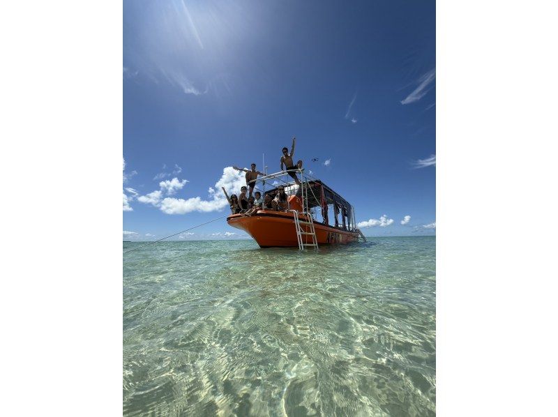 【半日/午後】ボートで行く！幻の島（浜島）上陸！&綺麗な珊瑚礁＋可愛い熱帯魚が見れる1ポイントシュノーケル！ドローン撮影無料サービスの紹介画像