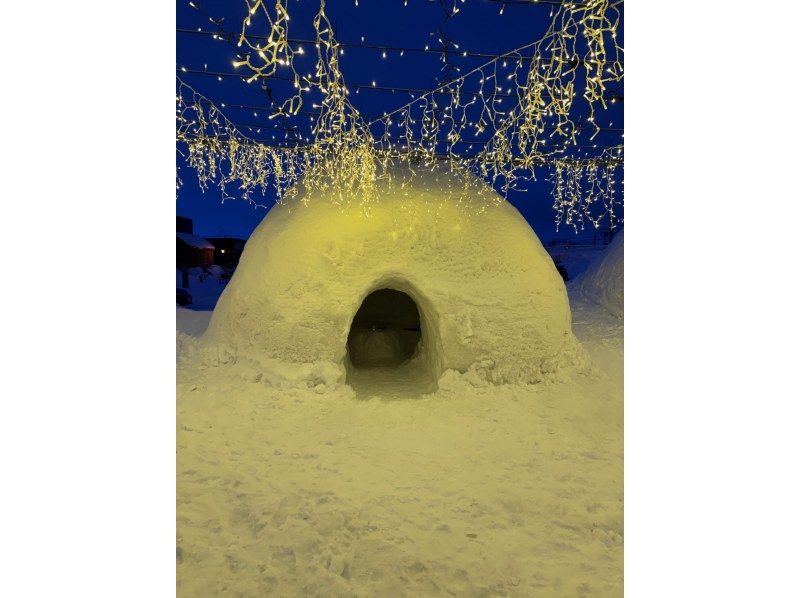 【北海道美梅市】在车站前的雪穹&ldquo;镰仓&rdquo;体验冰雪世界！孩子们也能尽情享受的雪上游乐之旅！の紹介画像