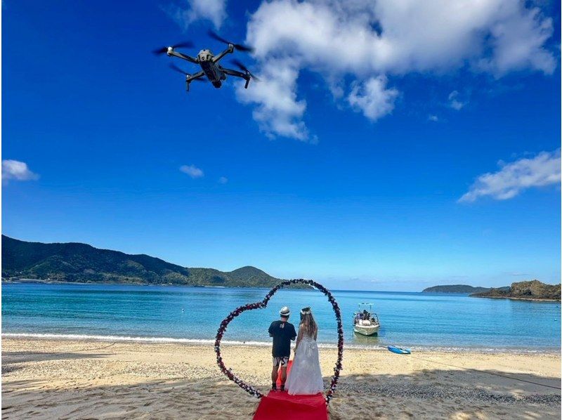 新企画！プロポーズ大作戦！奄美大島で人生が変わるその瞬間のお手伝い！ドローン撮影無料、撮影データプレゼント※2名様料金ですの紹介画像