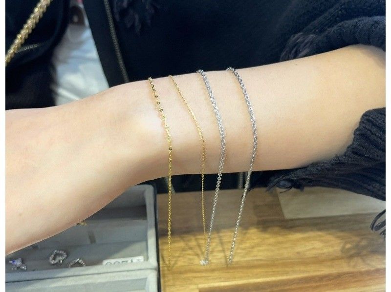 [Okinawa, Miyakojima] A hot topic on social media! The only permanent jewelry experience in Miyakojima ☆ Why not incorporate your memories of Miyakojima into the jewelry that's all the rage worldwide?の紹介画像