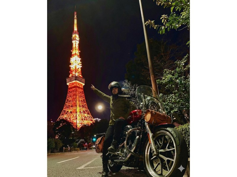 [Tokyo, Odaiba] Night Tokyo Bike Tour & Professional Photography (Fully Private) International Driver's License Required, Guided Tour for Safetyの紹介画像