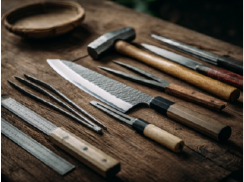 【東京・浅草】鍛治体験・包丁を研いで作りましょう！初心者は歓迎！の紹介画像