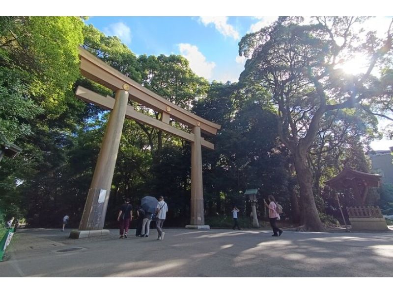 【東京・原宿】明治神宮のツアー！都会から休憩をとって自然に囲まれてゆっくりと歩きましょう！（原宿駅から1分）の紹介画像