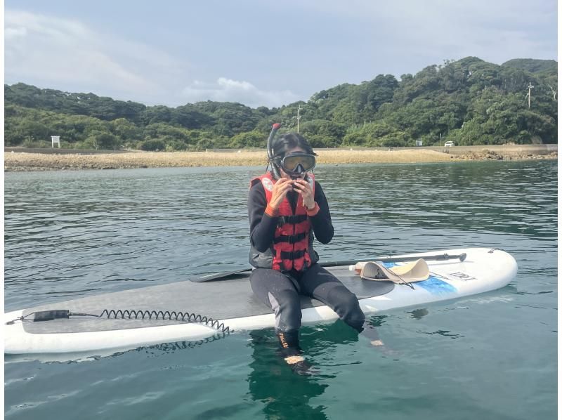 【長崎・五島】世界遺産とサンゴの海を満喫する SUP＆シュノーケリングツアーの紹介画像