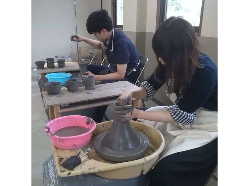 體驗日期：4月1日起 [岡山縣瀨戶內市牛窗町] 陶藝體驗，電動陶輪課程（冷風燒製，60分鐘，5公里） 歡迎小朋友參加の紹介画像