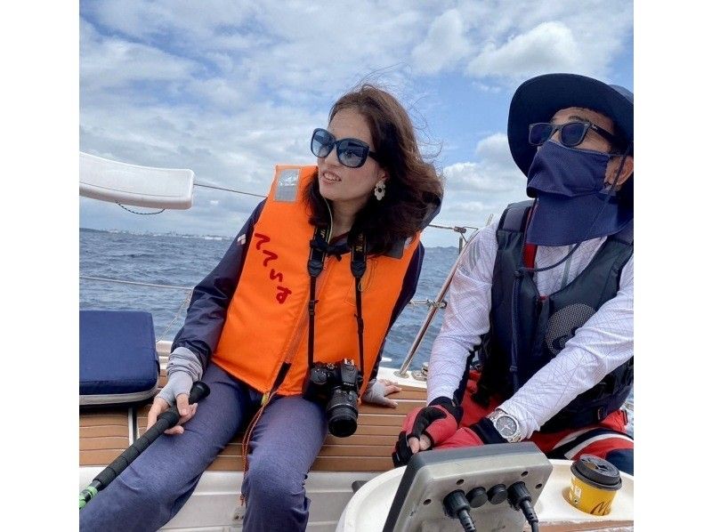 [Okinawa, Itoman] Fully Chartered Yacht Sailing Cruise for 2-4 People at Affordable Prices! Sunset Plan (English Version)の紹介画像