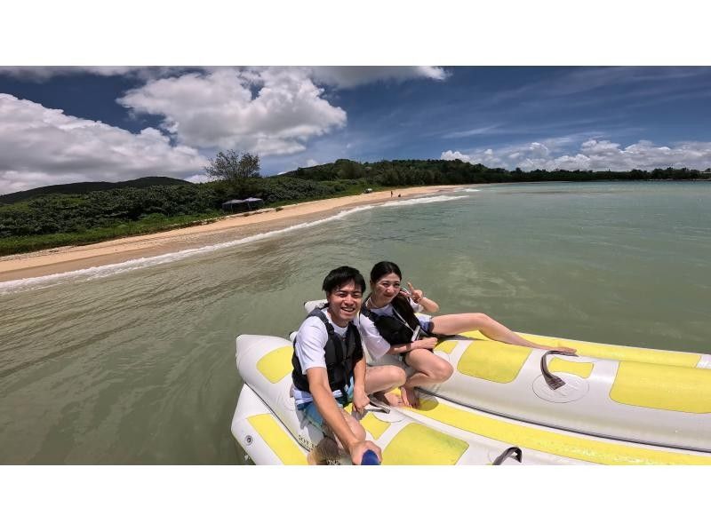 [จังหวัดโอกินาวา เมืองโมโตบุ] โปรโมชั่นพิเศษ "ส่วนลดนักเรียน" ช่วงเวลาจำกัด! สวยงามดุจดั่งนางฟ้าในท้องทะเลใส! สร้างความทรงจำที่ดีที่สุด! สนุกสุดเหวี่ยงไปกับการเล่น SUP ในทะเลใส และกีฬาทางน้ำ 3 ประเภท!の紹介画像