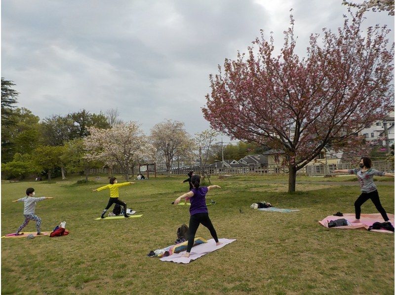 【東京・立川】4/5（日）開催！青空お花見ヨガ＆絶品スープカフェの紹介画像