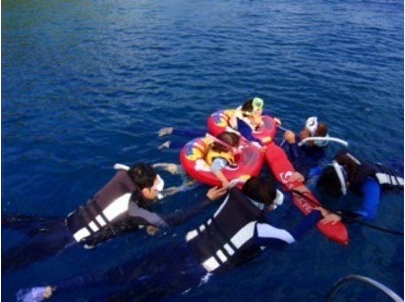 【 冲绳 】我有很多回忆！乘船游览+浮潜【家庭2小时】の紹介画像