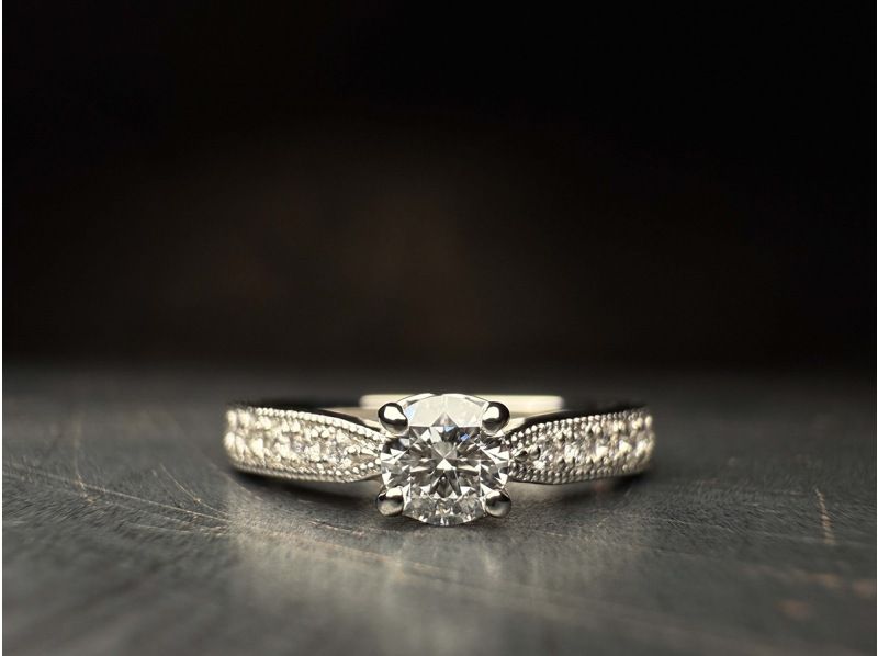 【홋카이도・삿포로】영화의 한 장면과 같은 공간에서 약혼 반지 만들기. 평생 물건의 빛을 그 손으로. 희귀한 현금이나 다이아몬드만의 프로포즈도 인기!の紹介画像