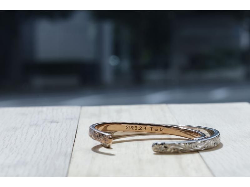 【北海道・札幌】世界に一つ「手作りシルバーバングル」体験。ペア製作も人気で雨の日デートや観光の思い出に最適。サプライズにもおすすめのプラン！の紹介画像