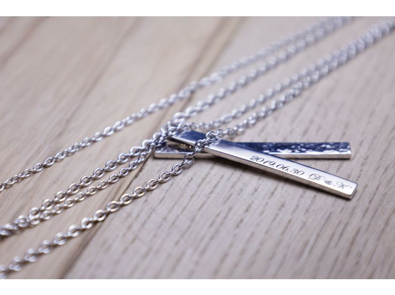 【北海道・札幌】世界に一つ「手作りシルバーネックレス」体験。ペア製作も人気で雨の日デートや観光の思い出に。サプライズにもおすすめのプラン！の紹介画像