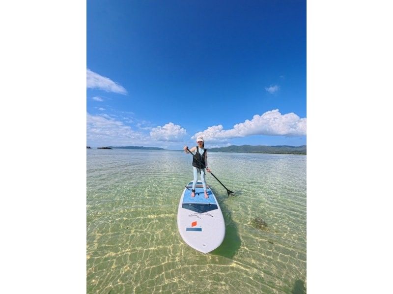 【石垣島／半日】SUP or カヤック90分！BBQ、サウナ、プール、サンセット鑑賞！写真・動画無料、ご家族、カップル大歓迎！9800円の紹介画像