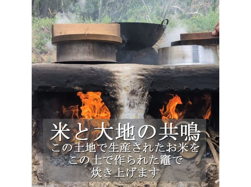 【千葉・九十九里】かまど炊き「世界一のおむすび」食べ放題と旬の収穫体験4回分セット！　タケノコ、いちご、玉ねぎ、トウモロコ（4月〜7月開催）の紹介画像