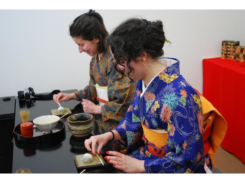 【山梨・小淵沢】着物を着て 本格茶道体験コース （着物レンタル）の紹介画像