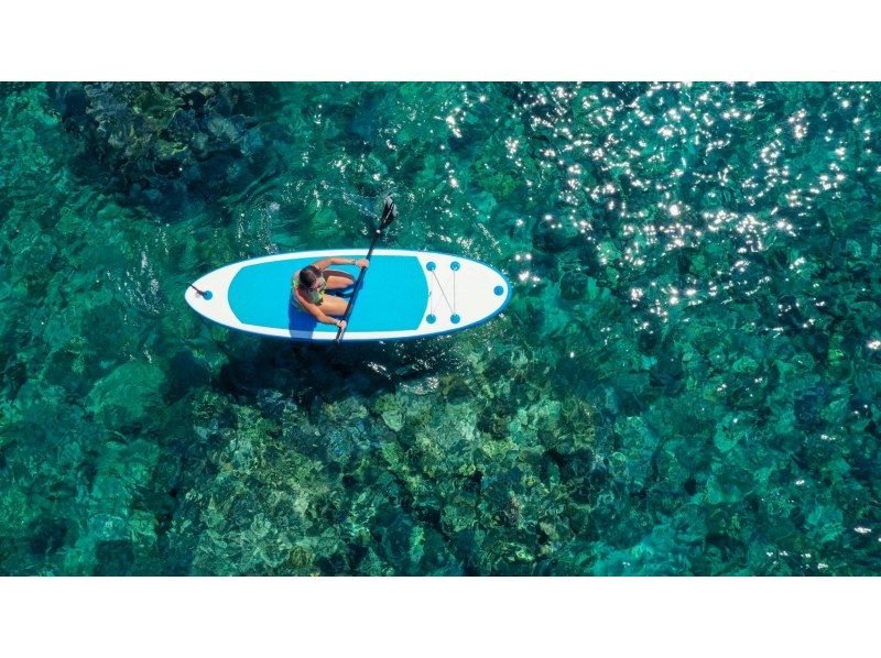 【宮古島】〈ユニの浜SUPツアー〉幻の島【写真データ/レンタル無料】直前予約OK！の紹介画像