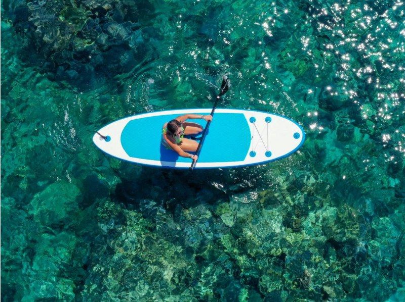 【宮古島】〈ユニの浜SUPツアー〉幻の島【写真データ/レンタル無料】直前予約OK！の紹介画像