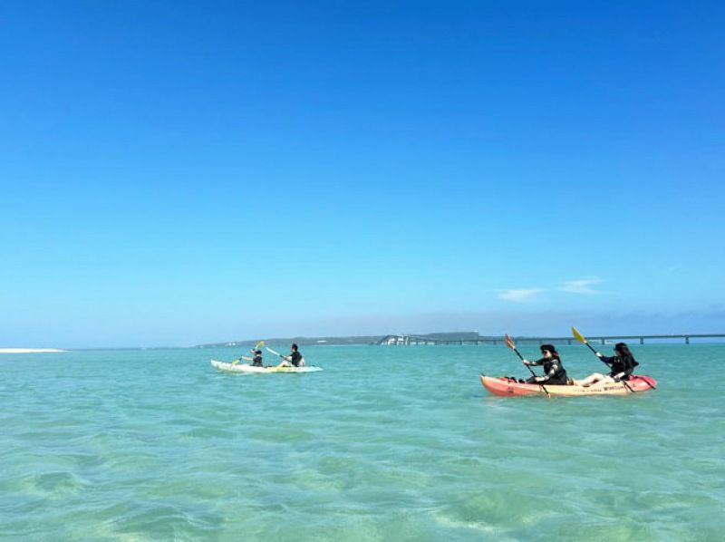 【宮古島】〈ユニの浜カヤックツアー〉幻の島【写真データ/レンタル無料】直前予約OK！の紹介画像