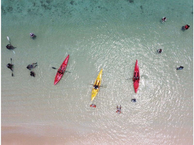 【宮古島】〈ユニの浜カヤックツアー〉幻の島【写真データ/レンタル無料】直前予約OK！の紹介画像