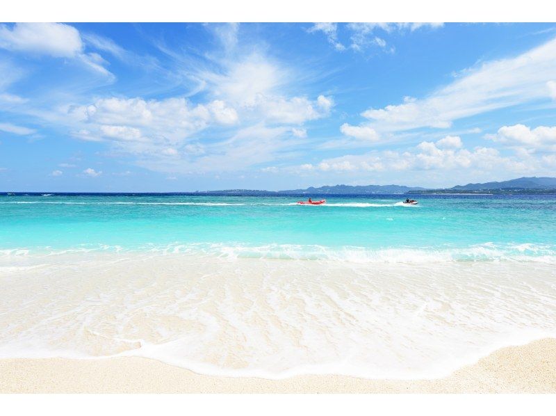 【宮古島】〈バナナボートクルージング〉スリル満点！宮古の海を満喫！【写真データ/直前予約OK！の紹介画像