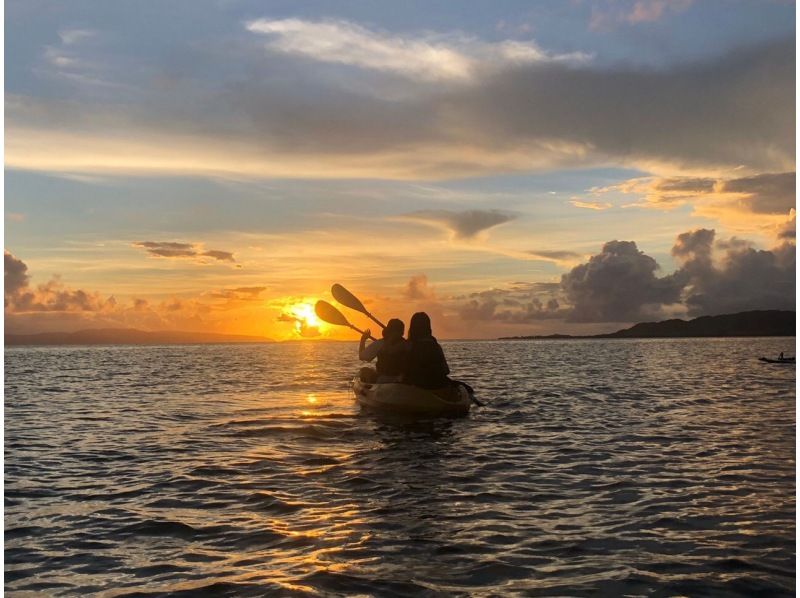 【宮古島】〈サンセットカヤック〉宮古No.1のサンセットポイント【写真データ/レンタル無料】直前予約OK！の紹介画像