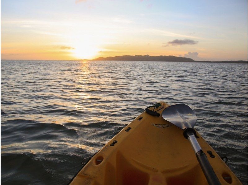 【宮古島】〈サンセットカヤック〉宮古No.1のサンセットポイント【写真データ/レンタル無料】直前予約OK！の紹介画像