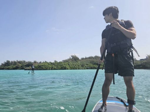 【宮古島】〈体験SUP〉伊良部大橋をくぐろう!【写真データ/備品レンタル無料】直前予約OK!ヒルトン宮古島プール・ランチブッフェ割引券付 【宮古島】〈体験SUP〉伊良部大橋をくぐろう!【写真データ/備品レンタル無料】直前予約OK!ヒルトン宮古島プール・ランチブッフェ割引券付