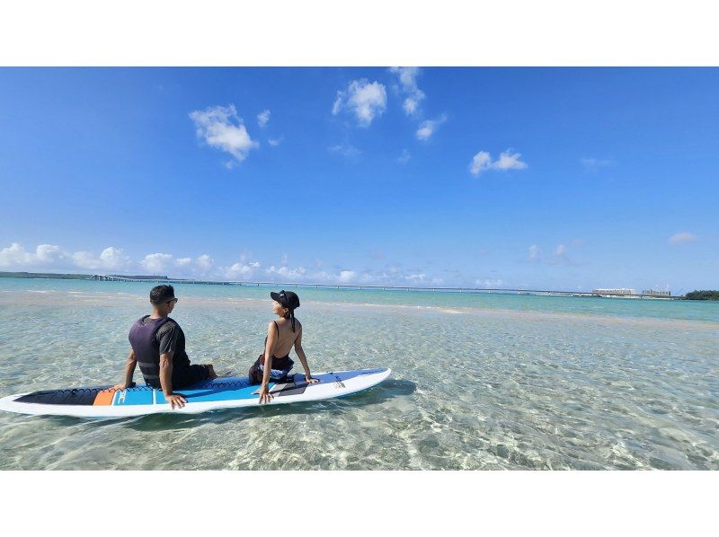 【宮古島】〈ユニの浜SUPツアー〉60歳～75歳の方だけの安心ツアー！【写真データ/レンタル無料】直前予約OK！の紹介画像