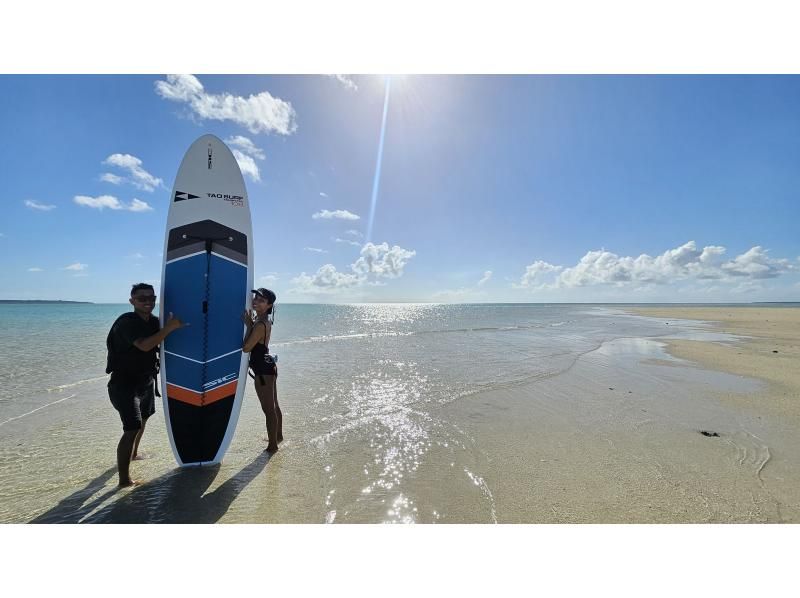 【宮古島】〈ユニの浜SUPツアー〉60歳～75歳の方だけの安心ツアー！【写真データ/レンタル無料】直前予約OK！の紹介画像