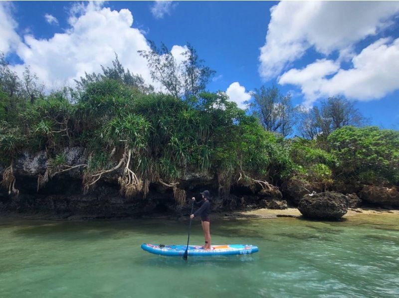 【宮古島】〈ユニの浜SUPツアー〉60歳～75歳の方だけの安心ツアー！【写真データ/レンタル無料】直前予約OK！の紹介画像