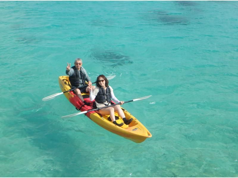 【宮古島】〈ユニの浜カヤックツアー〉60歳～75歳の方だけの安心ツアー！【写真データ/レンタル無料】直前予約OK！の紹介画像