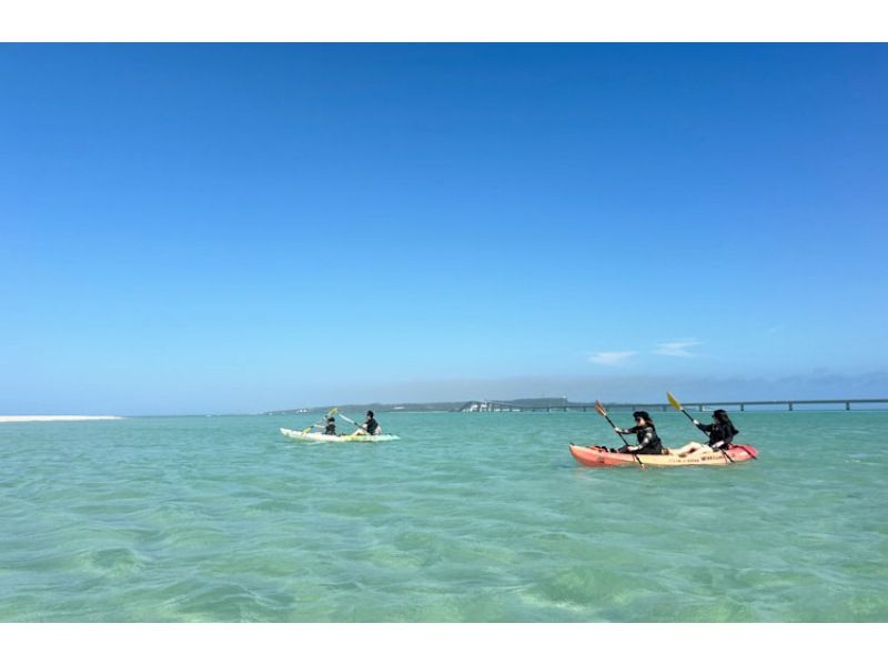 【宮古島】〈ユニの浜カヤックツアー〉60歳～75歳の方だけの安心ツアー！【写真データ/レンタル無料】直前予約OK！の紹介画像