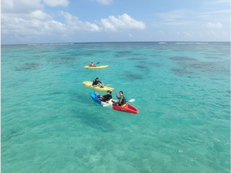 【宮古島】〈ユニの浜カヤックツアー〉60歳～75歳の方だけの安心ツアー！【写真データ/レンタル無料】直前予約OK！の紹介画像
