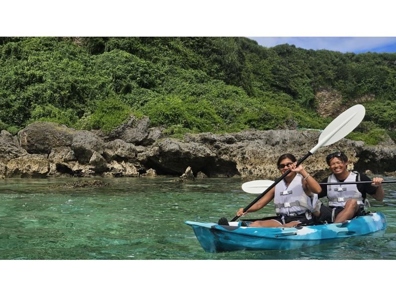【宮古島】〈ユニの浜カヤックツアー〉60歳～75歳の方だけの安心ツアー！【写真データ/レンタル無料】直前予約OK！の紹介画像